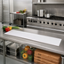 Thumbnail image #2 for John Boos Reversible High-Density Polyethylene Steam Table Cutting Board, 84-Inch x 8-Inch x 3/4-Inch
