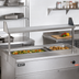 Thumbnail image #2 for Eagle Group 33-Inch Removable Stainless Steel Dish Shelf for HT2 Hot Food Table