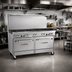 Thumbnail image #2 for Southbend Ultimate 60-Inch Commercial Gas Restaurant Range with 4 Open Burners, 36-Inch Charbroiler, Standard Oven and Cabinet Base
