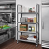 Thumbnail image #2 for Cambro Camshelving Elements XTRA 30-Inch Wide x 18-Inch Deep x 84-Inch High 4-Shelf Solid Stationary Starter Unit