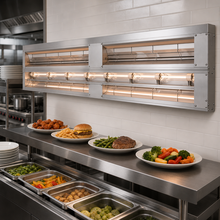 Product image #2 for Hatco Glo-Ray 54-Inch Lighted Infrared Strip Heater