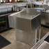 Thumbnail image #2 for BK Resources Freestanding Underbar Stainless Steel Drain Board, 48