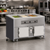 Thumbnail image #2 for Atlas Metal INFHB-4 Mobile Electric Hot Food Unit with 4 Wells