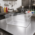 Thumbnail image #2 for American Metalcraft Full-Size Clear Polycarbonate Beverage Tub Insert