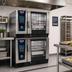 Thumbnail image #2 for RATIONAL iCombi Pro Double-Stack 6-Full Size Electric Combi Oven Package with AutoDose, 208/240V, 3-Phase