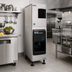 Thumbnail image #2 for Hoshizaki DB-130H Sanitary Cube Ice Dispenser, 22-Inch Floor Model, 130-lb Built-In Storage Capacity