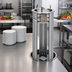 Thumbnail image #2 for Eagle Group Director's Choice Drop-In Unheated Unshielded Dish Dispenser for 5-1/8 to 5-3/4 Inch Round Plates