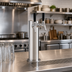 Thumbnail image #2 for Perlick 2-Faucet Standard-Height Air-Cooled Draft Beer Dispensing Tower, Polished Chrome