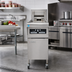 Thumbnail image #2 for Frymaster RE17 High Efficiency Electric Floor Fryer, 50 lb. Open Pot