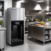 Thumbnail image #3 for Resolute Nugget Ice and Water Dispenser with 360 lb Daily Output