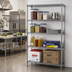 Thumbnail image #2 for Quantum Stationary Wire Shelving Starter Kit, 60