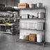 Thumbnail image #2 for Eagle Valu-Master 4-Tier Add-On Wire Shelving Unit, 72 x 21 x 74 Inches, Pewter Gray Epoxy Finish