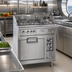 Thumbnail image #3 for Lang Marine 36-Inch Heavy Duty Electric Range with Standard Oven and 6 French Plates