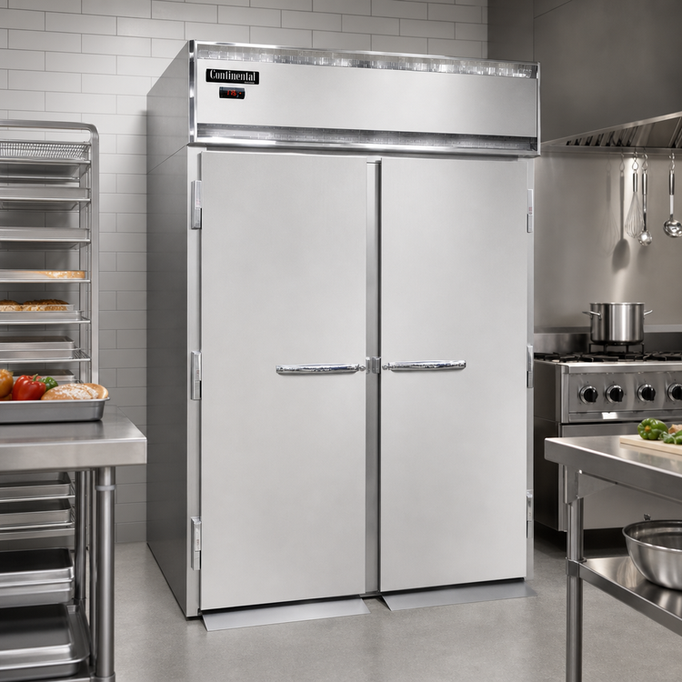 Product image #2 for Continental Refrigerator Designer Line DL2WI-E Two-Section Roll-In Extra-High Warmer