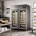Thumbnail image #2 for Affinacheese 2-Section Reach-In Cheese Drying Cabinet with Top-Mounted Self-Contained Refrigeration, 440 lb Capacity