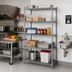 Thumbnail image #2 for EagleGard 5-Tier Add-On Wire Shelving Unit, 30 x 18 x 74 Inches, Hybrid Epoxy Finish