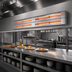 Thumbnail image #2 for Hatco Glo-Ray Max Watt 108-Inch Dual Infrared Strip Heater, 6-Inch Spacer, Aluminum, 6000W
