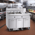 Thumbnail image #2 for Imperial 3-Battery Electric Floor Fryer with Built-In Filter, Dump Station, and Computer Controls, 50 lb. Tanks