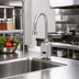 Thumbnail image #2 for T&S ChekPoint Touchless Electronic Deck Mount Faucet with Swivel/Rigid Gooseneck Spout, 0.5 GPM