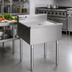 Thumbnail image #2 for Eagle Group 1800 Series 36-Inch Freestanding Open Base Workboard Unit with Drainboard Top