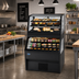 Thumbnail image #2 for 48-Inch Hybrid Refrigerated Merchandiser with Self-Serve Bottom and Refrigerated Service Top