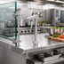 Thumbnail image #2 for EverSteel 8-Inch Deck-Mount Stainless Steel Push-Back Glass Filler