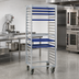 Thumbnail image #2 for Fixed Angle Aluminum Pan Rack for 18