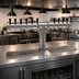 Thumbnail image #2 for Countertop 10-Faucet Glycol-Cooled Pipe Tee Draft Dispensing Tower