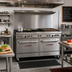 Thumbnail image #2 for Southbend Ultimate 60-Inch Gas Restaurant Range with 4 Star/Sauté Burners, 36-Inch Charbroiler, and 2 Standard Ovens