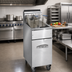 Thumbnail image #2 for Imperial IFS-50-OP Gas Open Pot Fryer, 50 lb Capacity, Floor Model