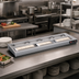Thumbnail image #2 for Hatco Ultra-Glo UGA-72D3 72-Inch Double Ceramic Tile Unlighted Infrared Food Warmer