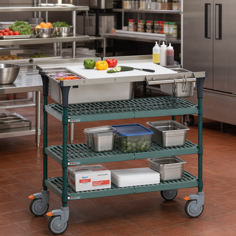 Commercial Kitchen Production Set