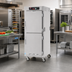 Thumbnail image #2 for Metro C5 8 Series Full-Height Mobile Controlled Temperature Holding Cabinet with Solid Dutch Doors, 35 Pan Capacity