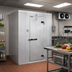 Thumbnail image #2 for Kold-Front Indoor Floorless Walk-In Cooler with Remote Refrigeration, 12' x 6' x 8'6.25