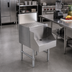 Thumbnail image #2 for Advance Tabco Prestige 12-Inch Stainless Steel Blender Station with Drainboard Top, Recessed Shelf, and 7-Inch Backsplash