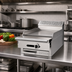 Thumbnail image #2 for Garland Cuisine Series Heavy Duty 18-Inch Gas Modular Add-A-Unit Griddle with Thermostatic Controls and 7-Inch Backguard
