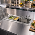 Thumbnail image #2 for Glastender DI-MW24 Drop-In Stainless Steel Mixology Well, 24 Inch Wide