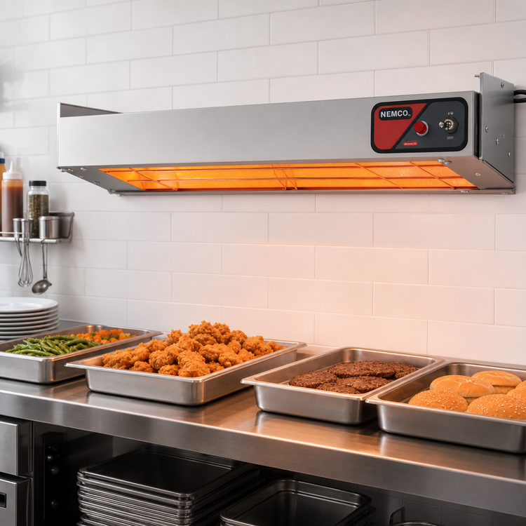 Product image #2 for Nemco 36-Inch Single Lighted Infrared Strip Heater, 208 Volts
