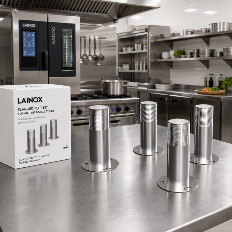 Product image #2 for Lainox Flanged Feet Kit for Marine Installations