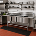 Thumbnail image #2 for Eagle Group Spec-Master FN Series Four-Compartment Stainless Steel Commercial Sink with Left & Right 30-inch Drainboards