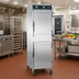 Thumbnail image #3 for Alto-Shaam Halo Heat Mobile Double-Compartment Heated Holding Cabinet, 8 Sheet Pans Per Compartment
