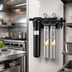 Thumbnail image #2 for Everpure QC7I PF Twin 7FC Commercial Water Filtration System, Twin Cartridge, 5 GPM, 50,000 Gallons