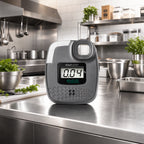 Thumbnail image #2 for Krowne KLD-COB Portable CO2 Alarm System with LCD Display and Audible, Strobe & Vibration Alerts