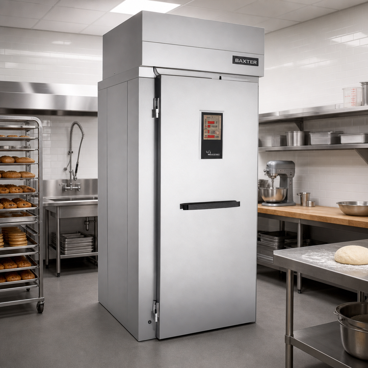 Product image #2 for Baxter PW1S Roll-In Single Wide Proofer Cabinet with Floor, 120.5-Inch Deep