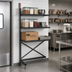 Thumbnail image #2 for Metro SmartLever 76-3/8-Inch High Cantilevered Shelving Add-On Kit for 54-Inch x 18-Inch Shelves