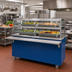 Thumbnail image #2 for Dinex DXPR2CM Reflections Mobile Refrigerated Cold Food Unit, 2 Full-Size Pan Capacity