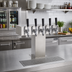 Thumbnail image #2 for Perlick 5-Faucet Stainless Steel Tee Tower Beer Dispensing Kit