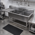 Thumbnail image #2 for John Boos Pro-Bowl 3-Compartment Platter Sink with 30 Inch Left Drainboard