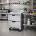 Thumbnail image #2 for Beverage-Air 27-Inch 2-Drawer Worktop Freezer with 4-Inch Backsplash, 6.13 Cu. Ft., Rear-Mounted Self-Contained Refrigeration