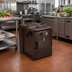 Thumbnail image #3 for Cambro Ultra Pan Carrier H-Series Heated Front-Loading Insulated Food Pan Carrier, 1-Compartment, 110V, Dark Brown